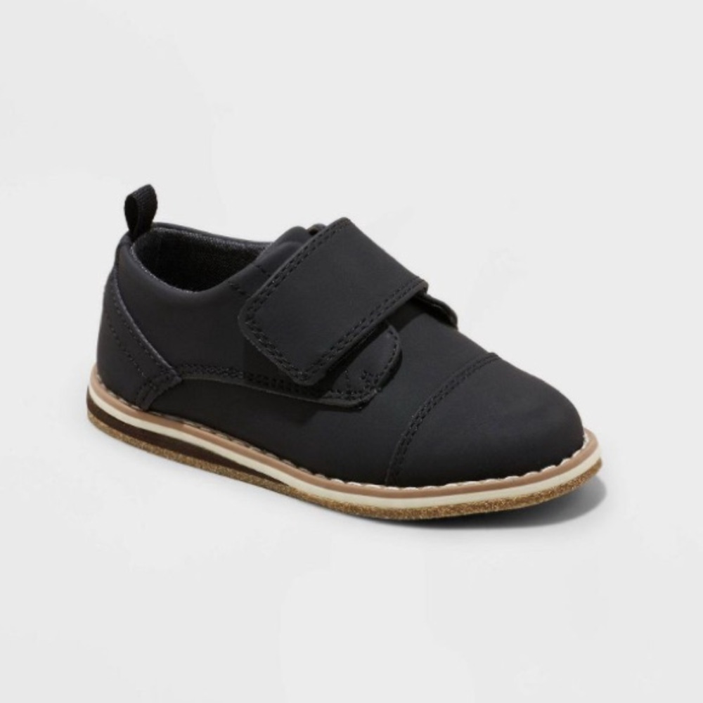 Cat & Jack Toddler Adonis Derby Shoes Black Size 11 New